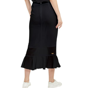 Fishtail Chiffon Skirt