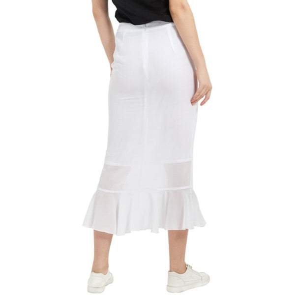 Fishtail Chiffon Skirt